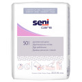 Seni / Сени - рукавицы для мытья (с водонепроницаемой плёнкой), 50 шт.